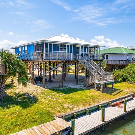 Waterfront Dauphin Island Home With Deck And Boat Dock Exteriér fotografie